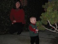 Bradley discovers the Christmas lights