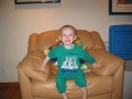 Hamming it up for the camera.