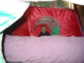 Inside the tent is even better!