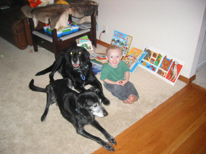 The boys (Fritz, Alex, and Bradley)