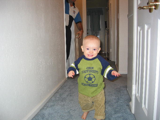 he becomes a scary monster boy!