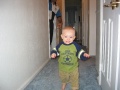 he becomes a scary monster boy!