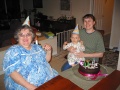 Celebrating Grandma's birthday